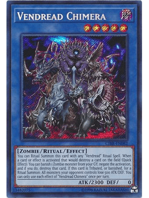 Vendread Chimera - CIBR-EN082 - Secret Rare Unlimited