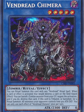 Vendread Chimera - CIBR-EN082 - Secret Rare Unlimited