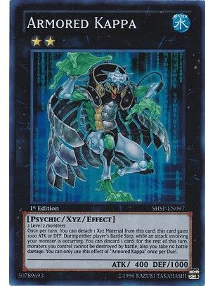 Armored Kappa - SHSP-EN097 - Super Rare 1st Edition