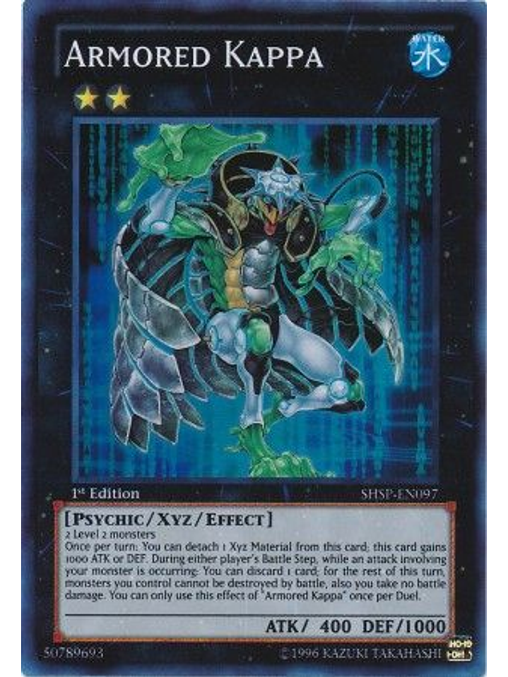 Armored Kappa - SHSP-EN097 - Super Rare 1st Edition 1