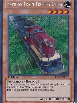 Express Train Trolley Olley - DRLG-EN037 - Secret Rare 1st Edition