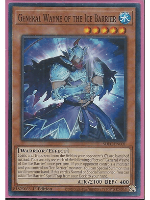 General Wayne of the Ice Barrier - SDFC-EN001 - Common 1st Edition