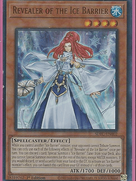 Revealer of the Ice Barrier - SDFC-EN002 - Ultra Rare 1st Edition