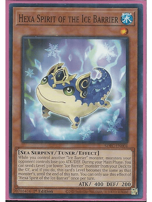 Hexa Spirit of the Ice Barrier - SDFC-EN004 - Common 1st Edition