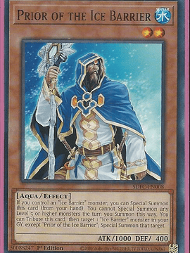 Prior of the Ice Barrier - SDFC-EN008 - Common 1st Edition