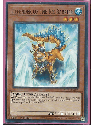 Defender of the Ice Barrier - SDFC-EN009 - Common 1st Edition