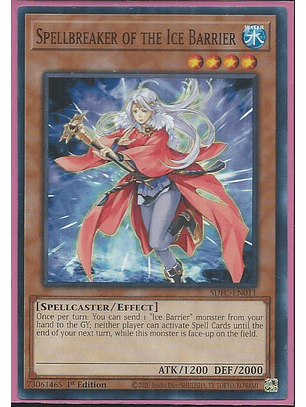 Spellbreaker of the Ice Barrier - SDFC-EN011 - Common 1st Edition