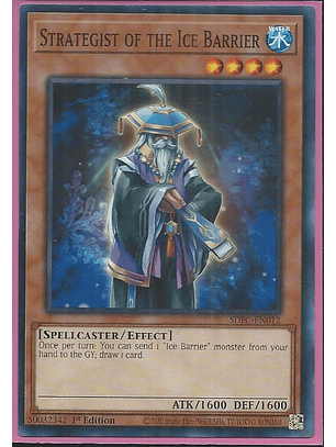 Strategist of the Ice Barrier - SDFC-EN012 - Common 1st Edition