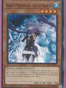 Dance Princess of the Ice Barrier - SDFC-EN013 - Common 1st Edition