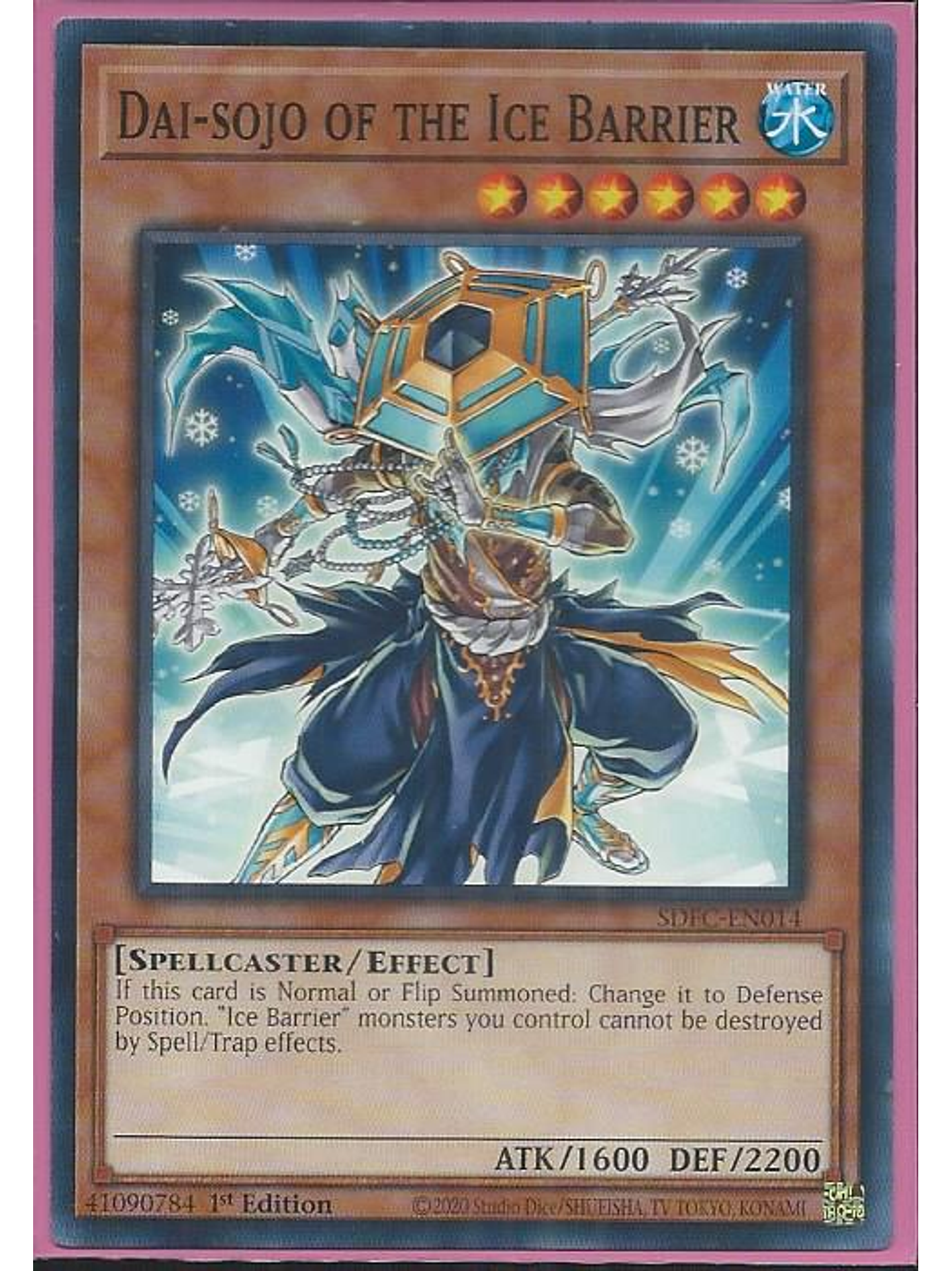 Dai-sojo of the Ice Barrier - SDFC-EN014 - Common 1st Edition 1