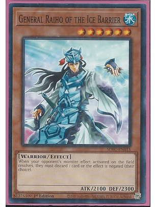 General Raiho of the Ice Barrier - SDFC-EN015 - Common 1st Edition