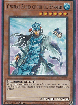 General Raiho of the Ice Barrier - SDFC-EN015 - Common 1st Edition