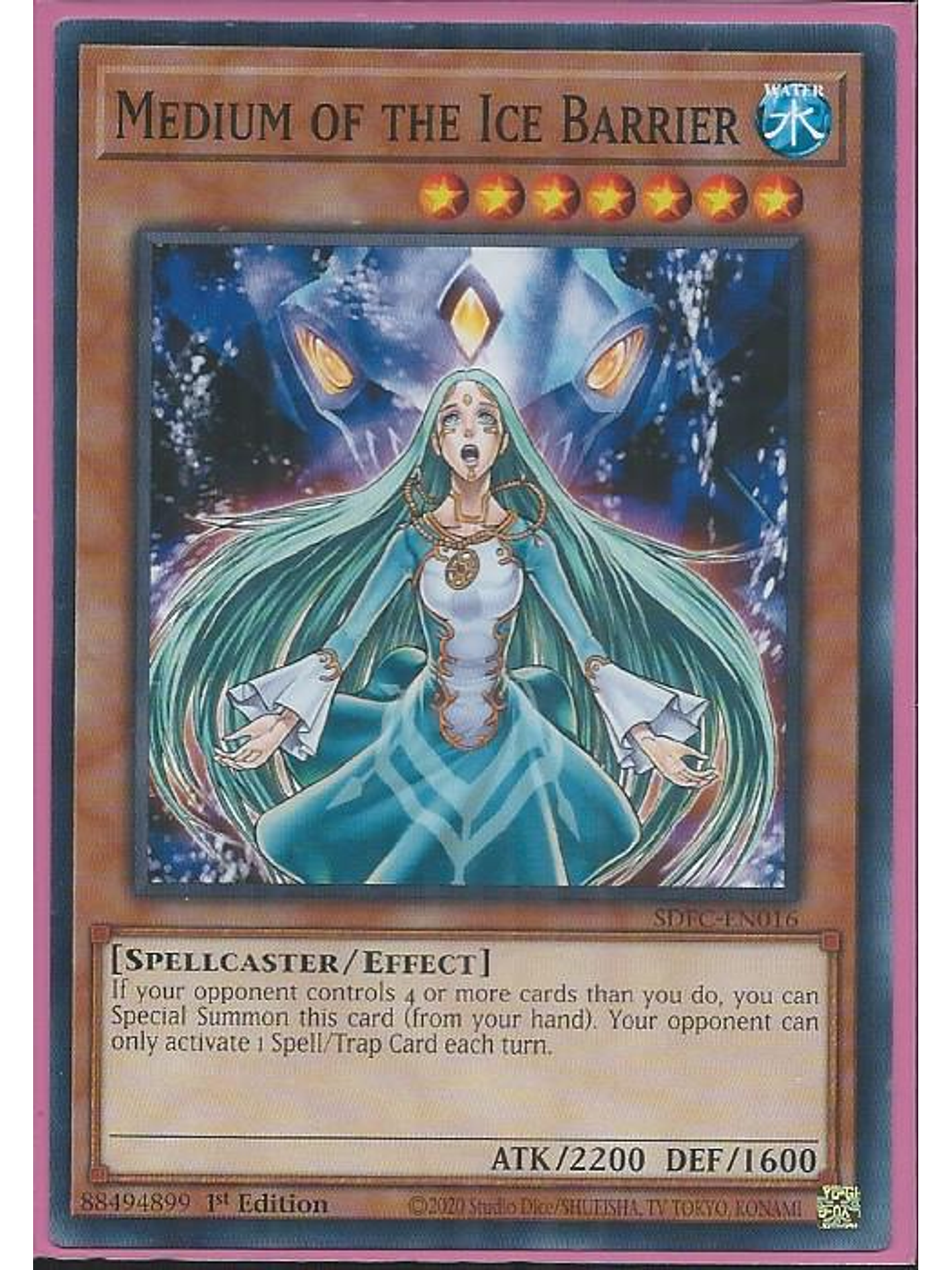 Medium of the Ice Barrier - SDFC-EN016 - Common 1st Edition 1