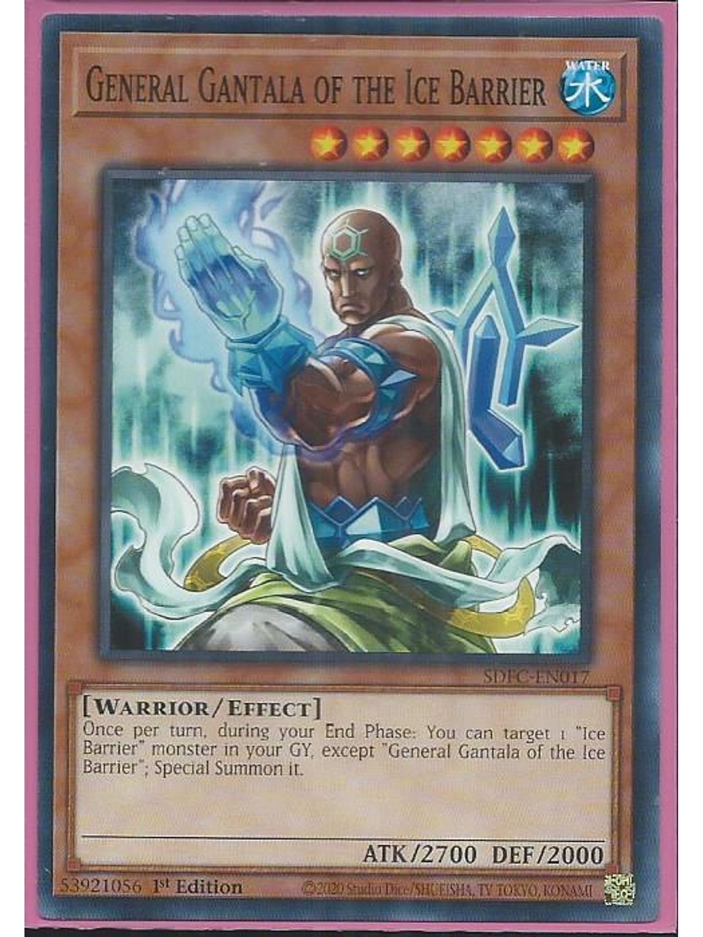 General Gantala of the Ice Barrier - SDFC-EN017 - Common 1st Edition 1