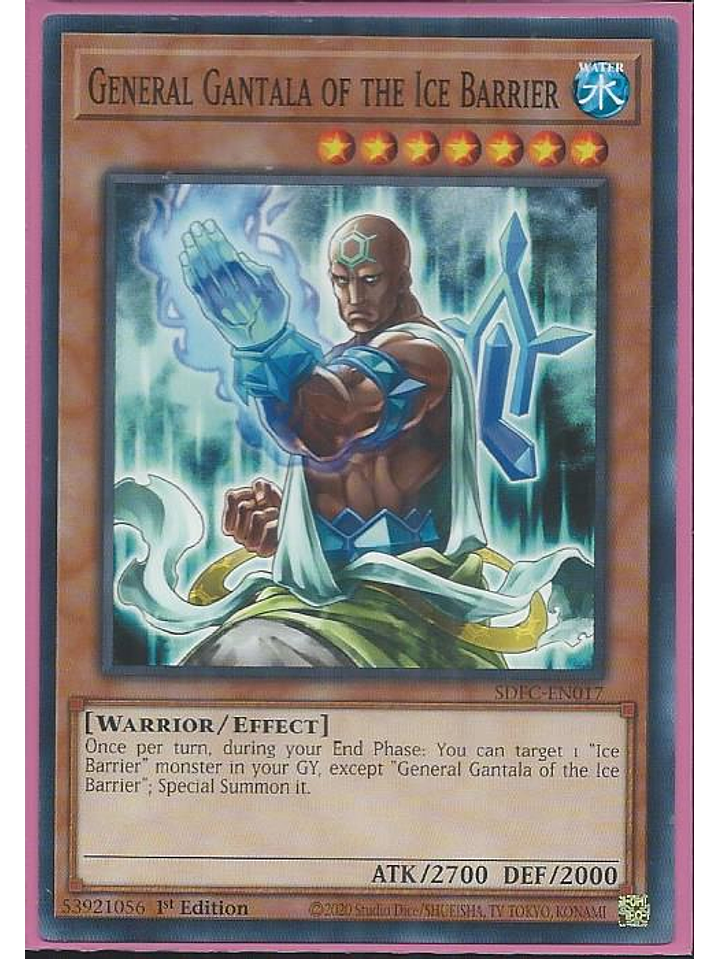 General Gantala of the Ice Barrier - SDFC-EN017 - Common 1st Edition 1