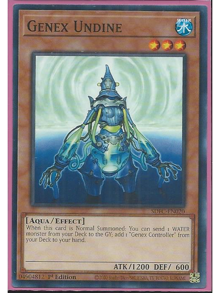 Genex Undine - SDFC-EN020 - Common 1st Edition 1