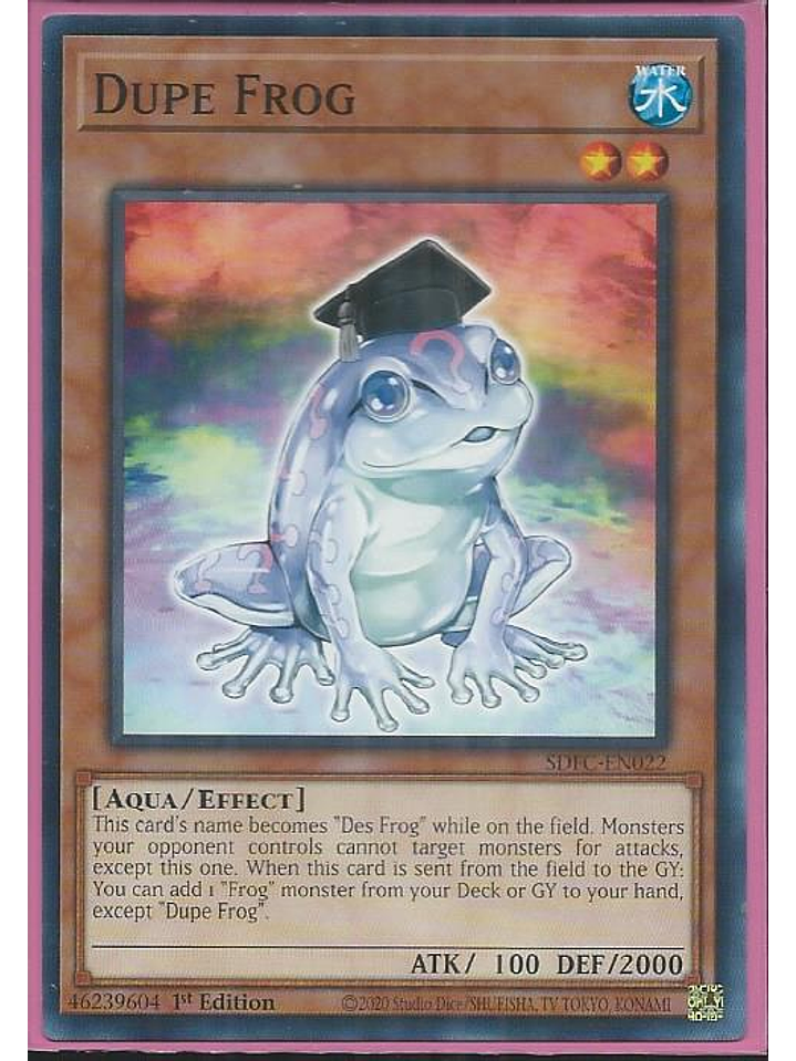 Dupe Frog - SDFC-EN022 - Common 1st Edition 1