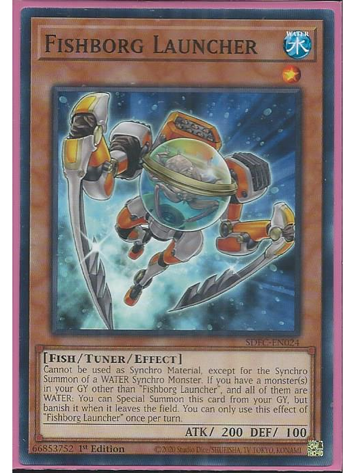 Fishborg Launcher - SDFC-EN024 - Common 1st Edition 1