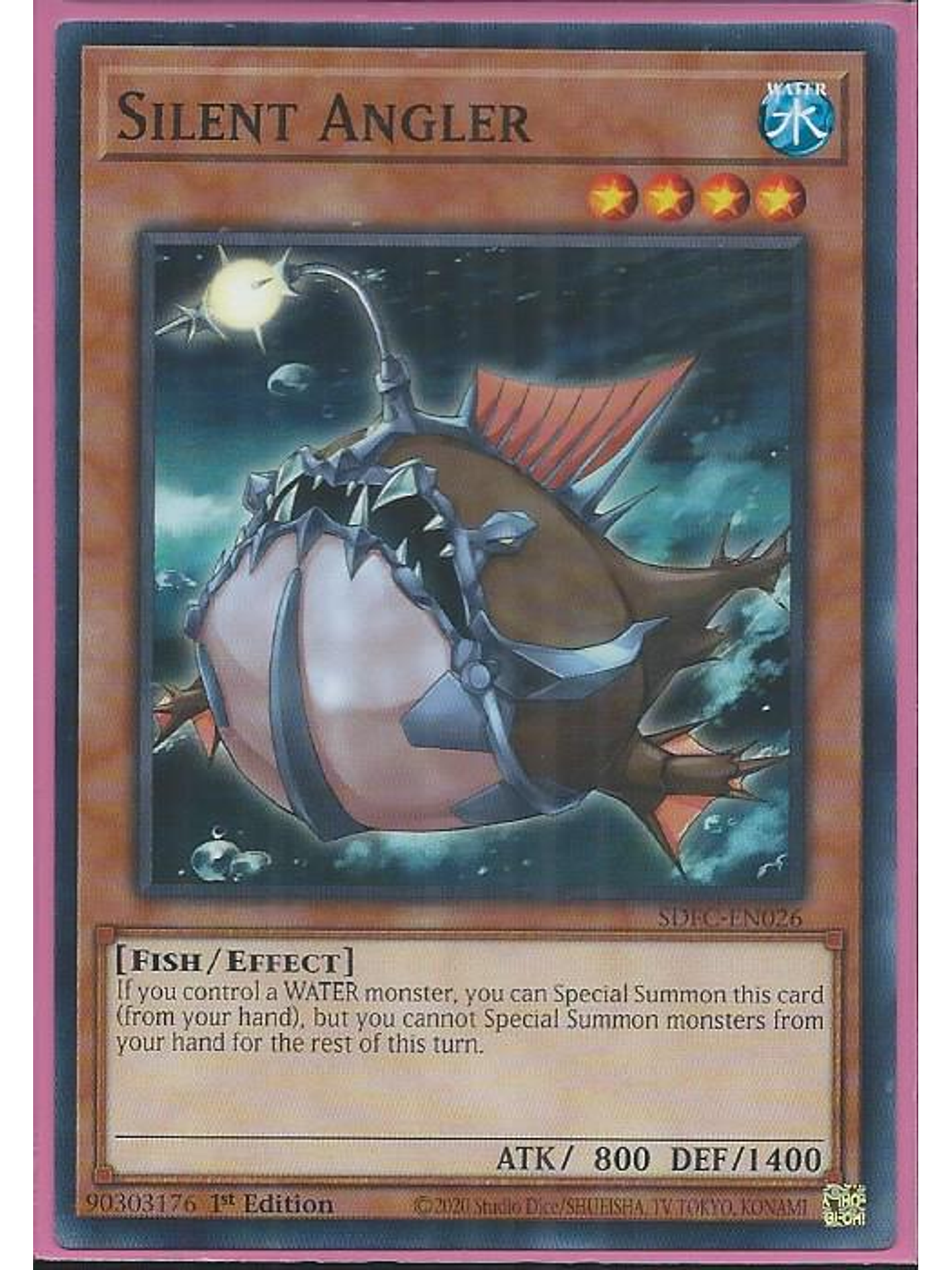 Silent Angler - SDFC-EN026 - Common 1st Edition 1