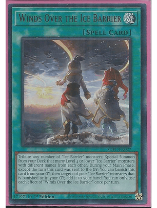 Winds Over the Ice Barrier - SDFC-EN027 - Ultra Rare 1st Edition