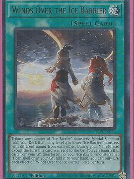 Winds Over the Ice Barrier - SDFC-EN027 - Ultra Rare 1st Edition