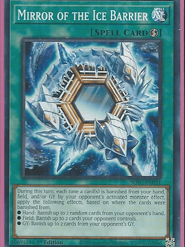 Mirror of the Ice Barrier - SDFC-EN031 - Common 1st Edition