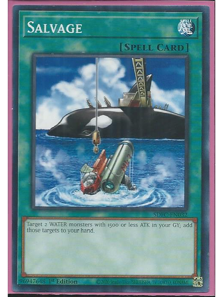 Salvage - SDFC-EN032 - Common 1st Edition 1