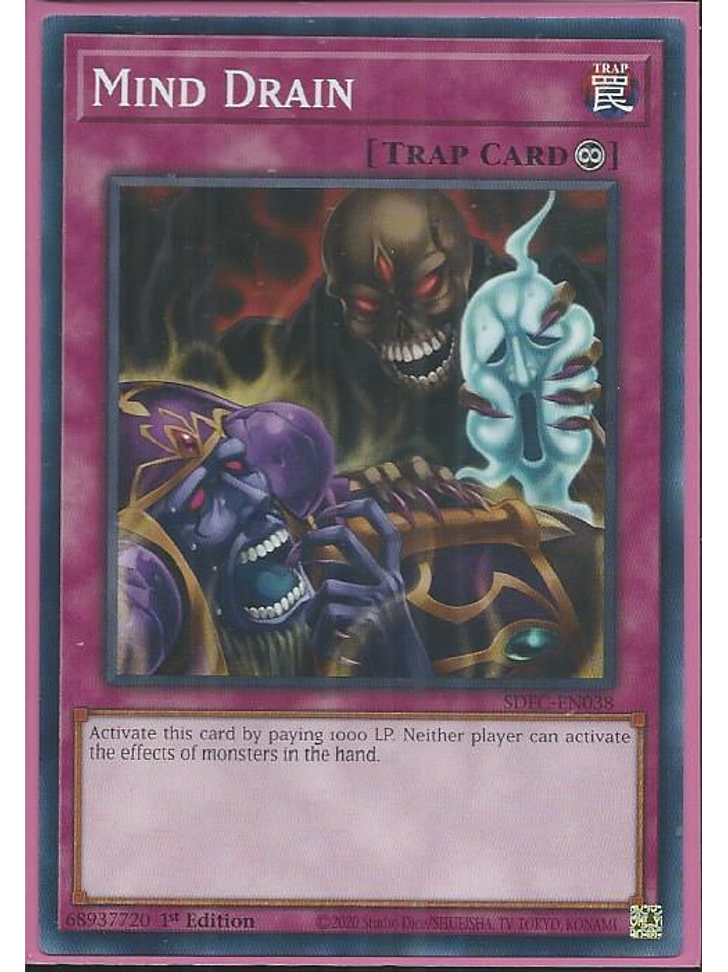 Mind Drain - SDFC-EN038 - Common 1st Edition 1