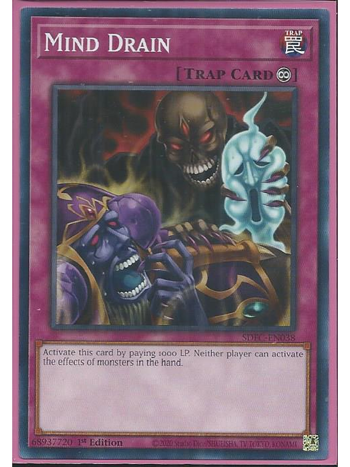 Mind Drain - SDFC-EN038 - Common 1st Edition 1