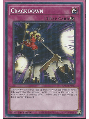 Crackdown - SDFC-EN040 - Common 1st Edition