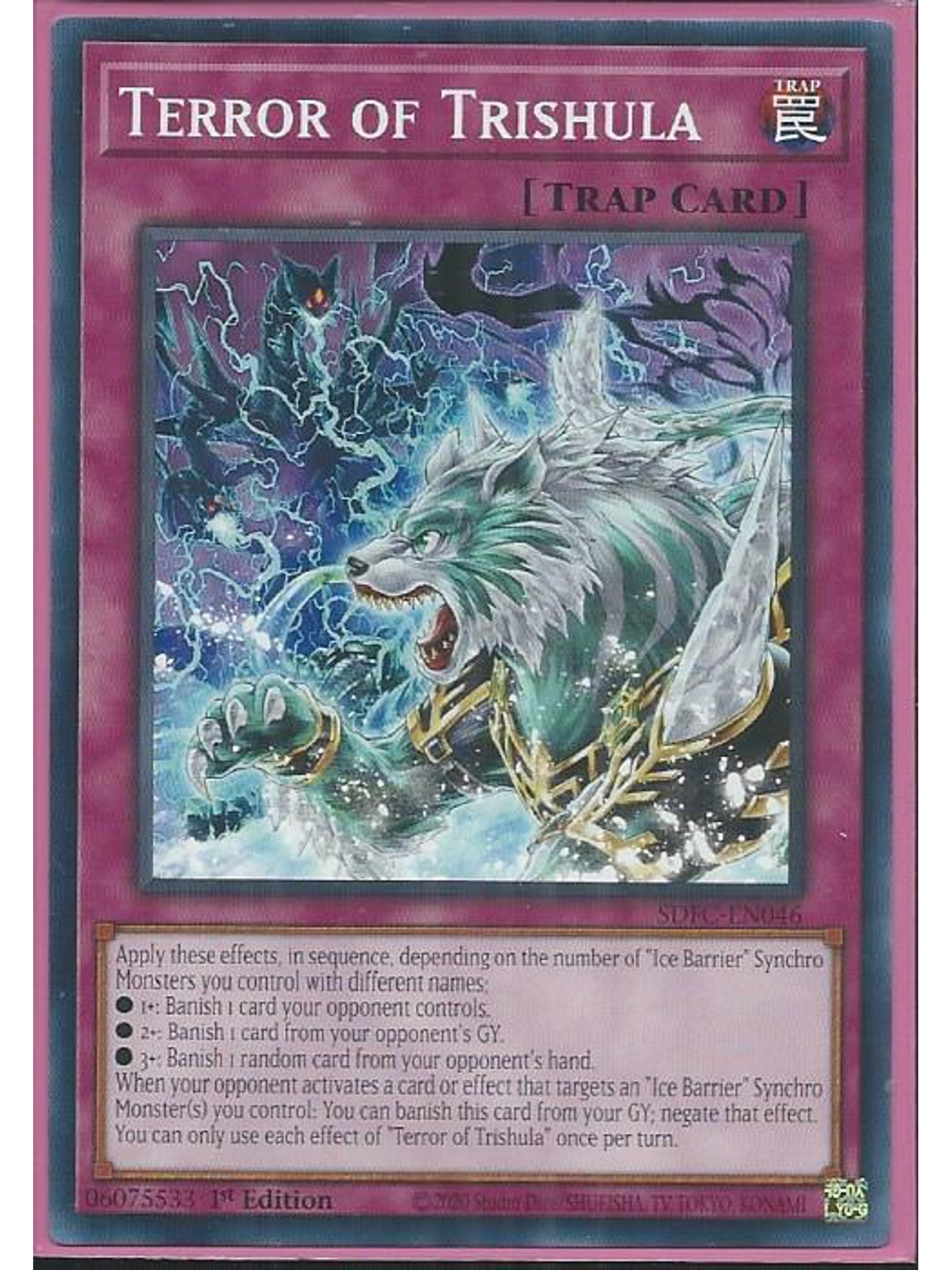 Terror of Trishula - SDFC-EN046 - Common 1st Edition 1