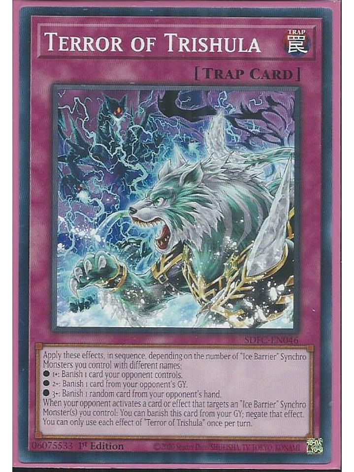 Terror of Trishula - SDFC-EN046 - Common 1st Edition 1