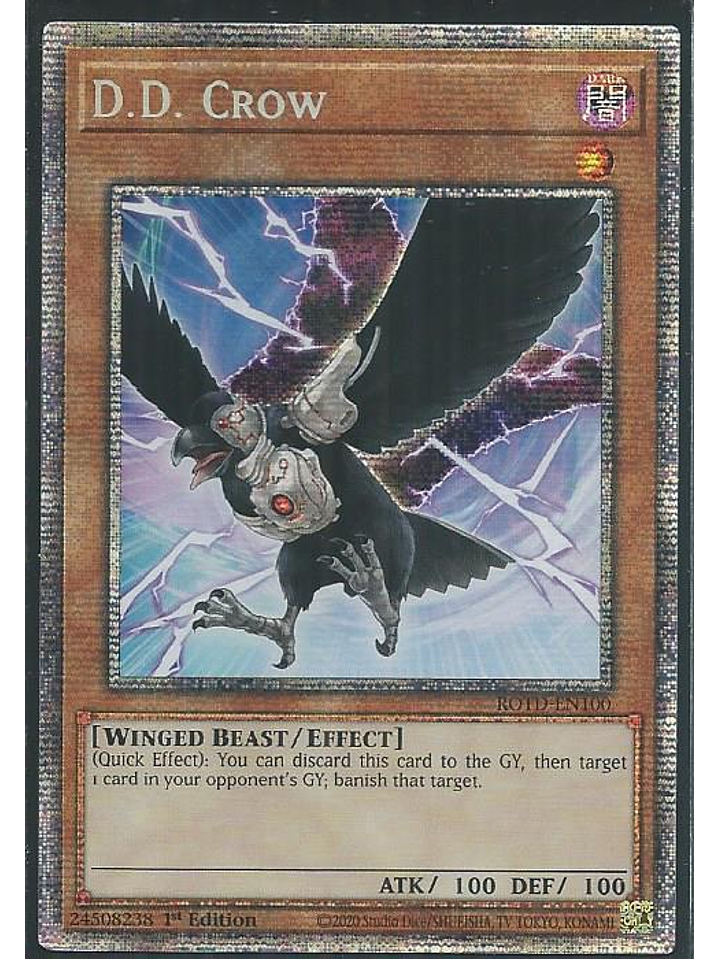 D.D. Crow - ROTD-EN100 - Starlight Rare 1st Edition 1