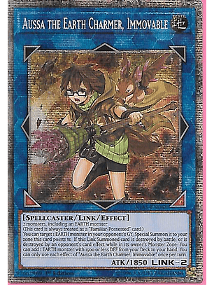 Aussa the Earth Charmer, Immovable - IGAS-EN048 - Prismatic Secret 1st Edition