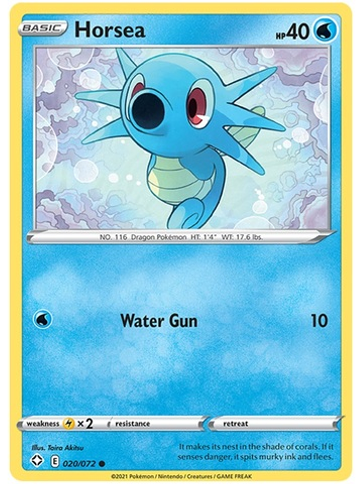 Horsea - 20/72 - Common 1