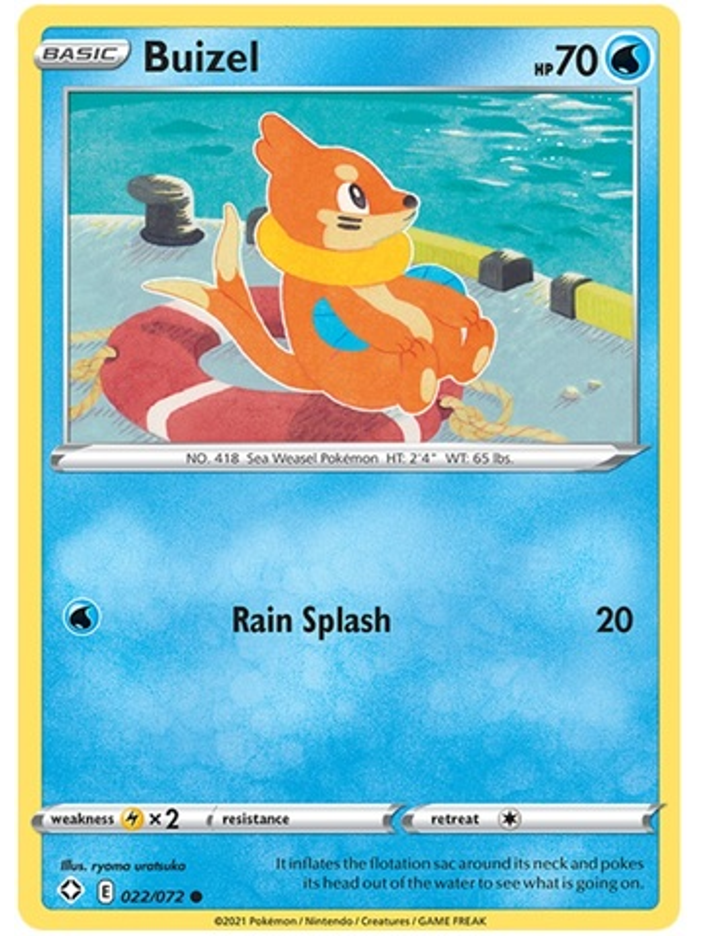 Buizel - 22/72 - Common 1