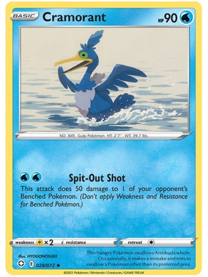 Cramorant - 28/72 - Uncommon 1