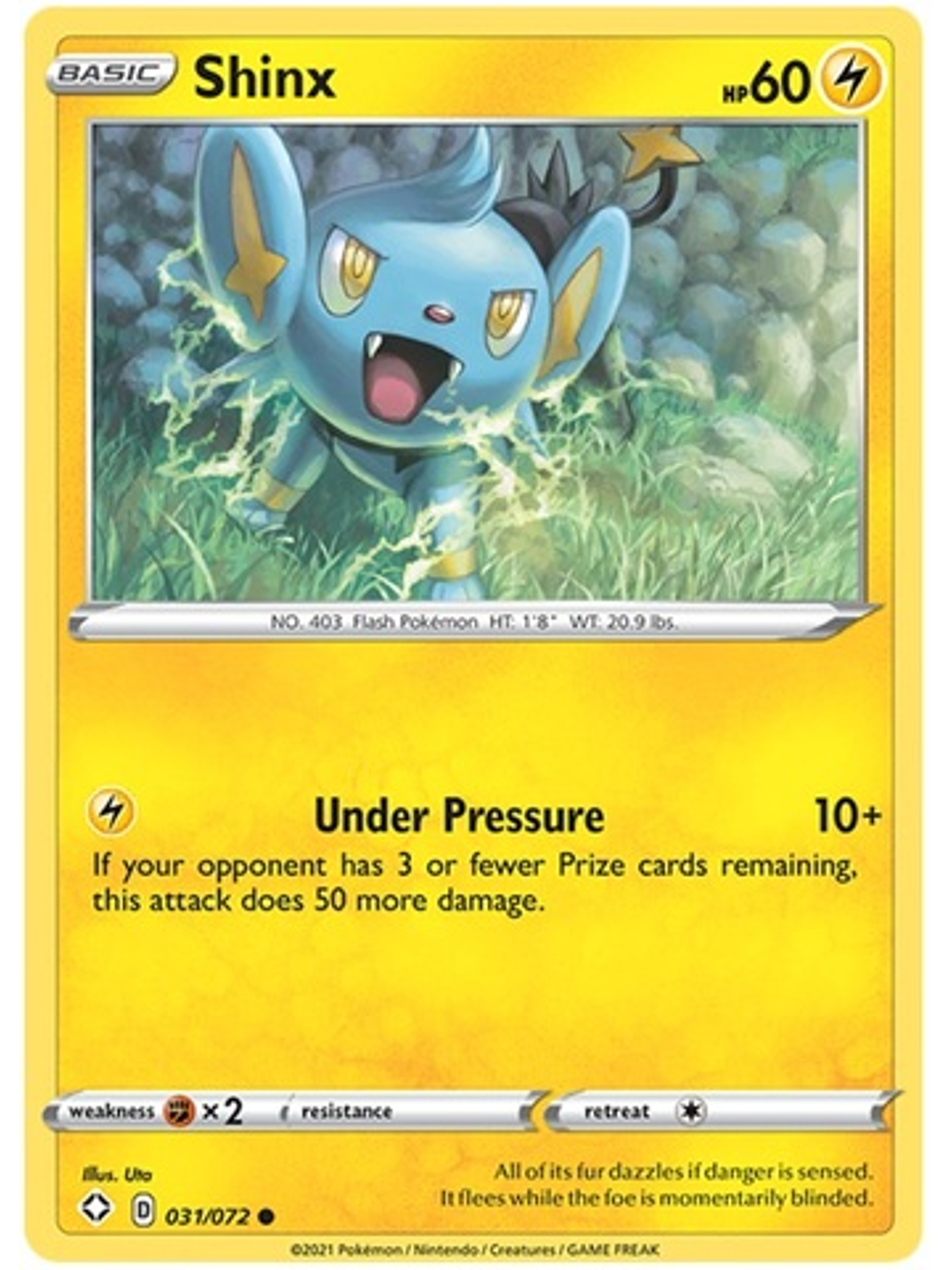 Shinx - 31/72 - Common 1