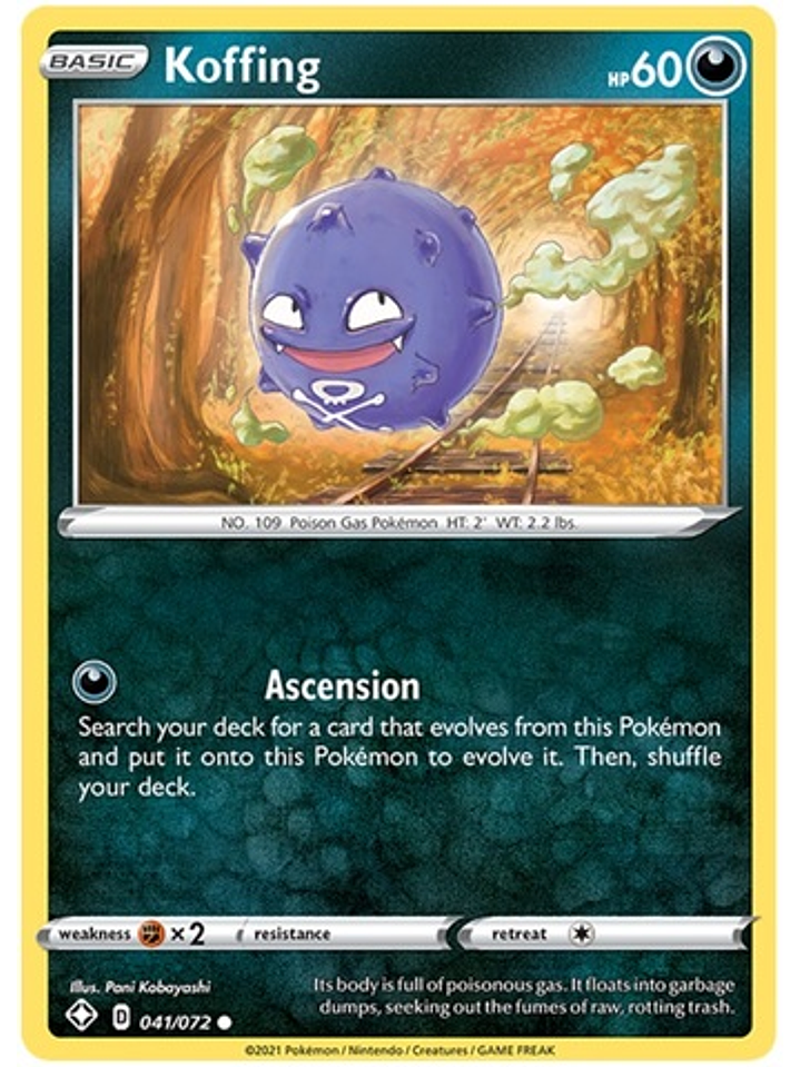 Koffing - 41/72 - Common 1