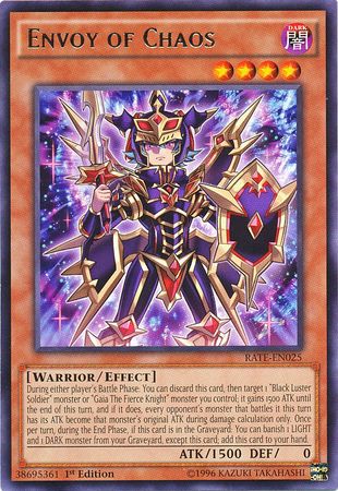 Envoy of Chaos - RATE-EN025 - Rare 1st Edition