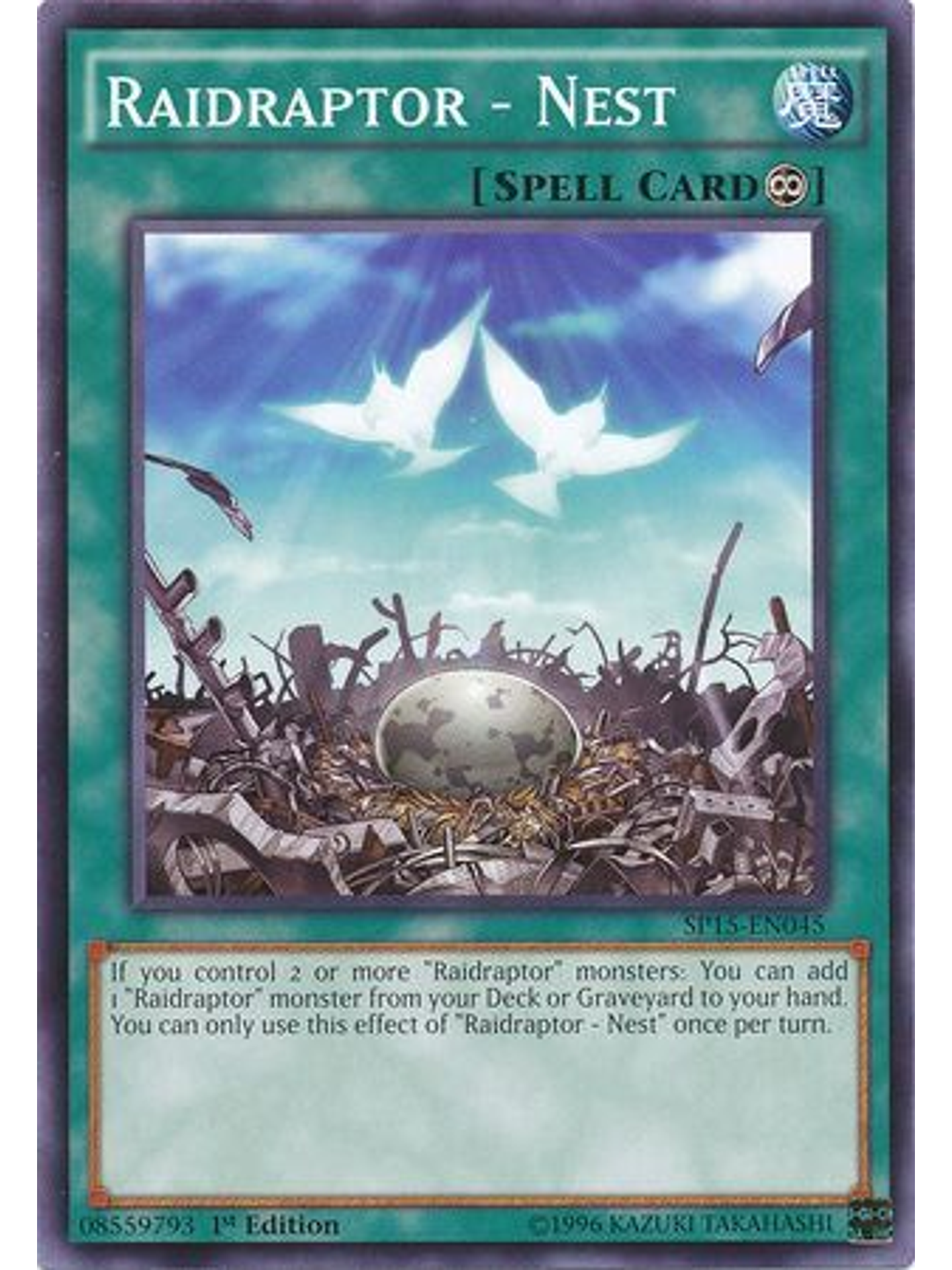 Raidraptor - Nest - SP15-EN045 - Common 1st Edition 1