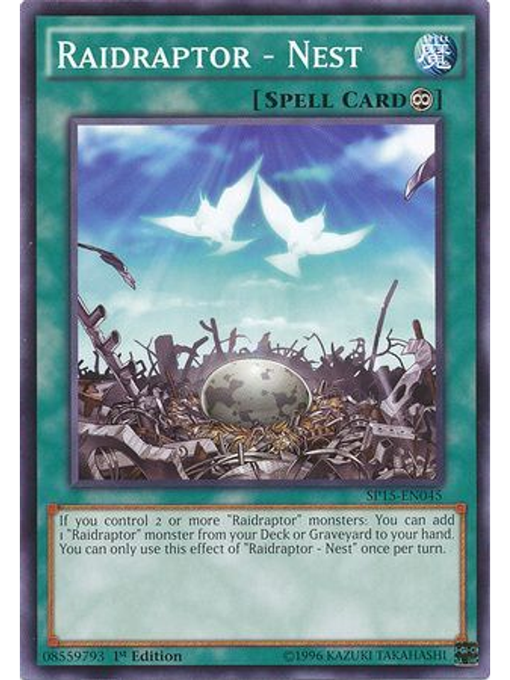 Raidraptor - Nest - SP15-EN045 - Common 1st Edition 1