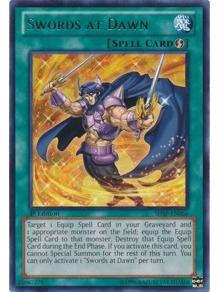 Swords at Dawn - SHSP-EN066 - Rare 1st Edition 1