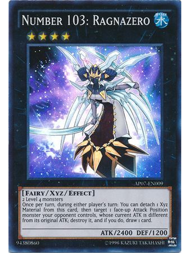 Number 103: Ragnazero - AP07-EN009 - Super Rare 1
