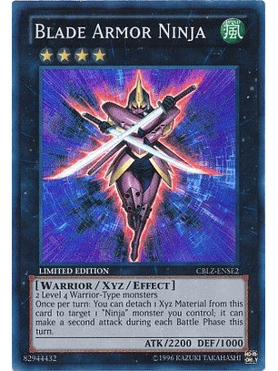Blade Armor Ninja - CBLZ-ENSE2 - Super Rare