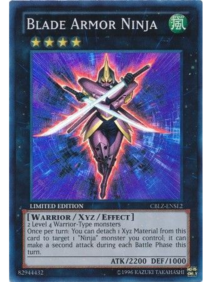 Blade Armor Ninja - CBLZ-ENSE2 - Super Rare 1