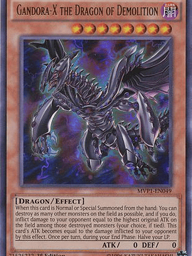 Gandora-X the Dragon of Demolition - MVP1-EN049 - Ultra Rare 1st Edition