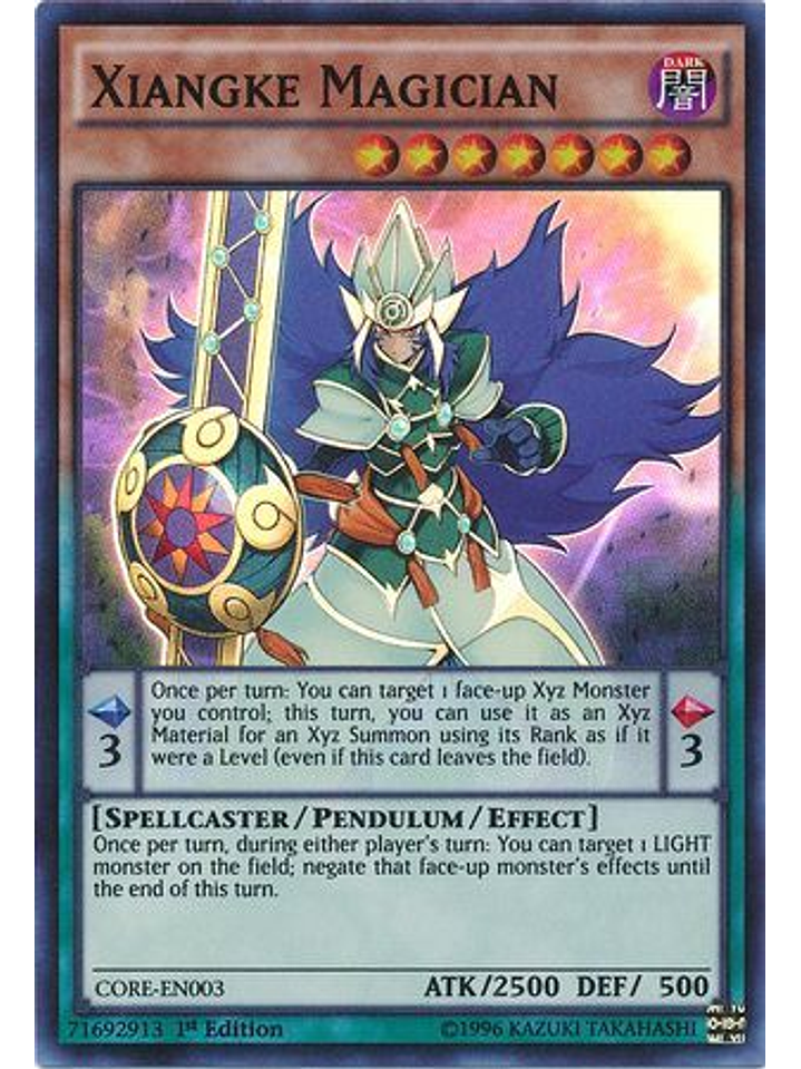 Xiangke Magician - CORE-EN003 - Super Rare 1st Edition 1