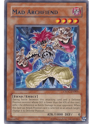 Mad Archfiend - CSOC-EN003 - Rare Unlimited