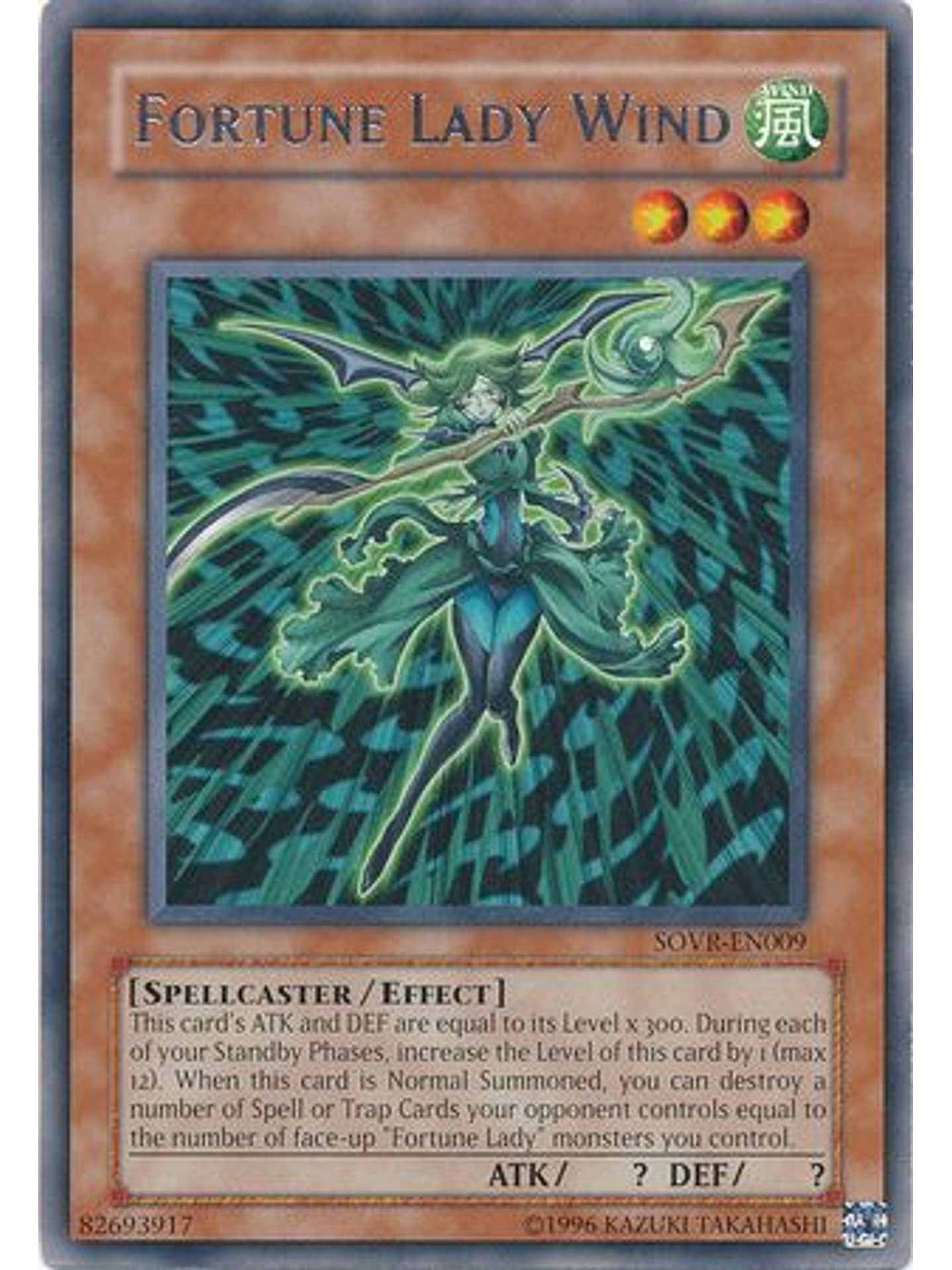 Fortune Lady Wind - SOVR-EN009 - Rare Unlimited 1